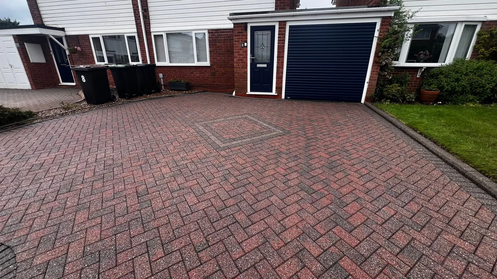 Block driveway jet washing in Bromsgrove