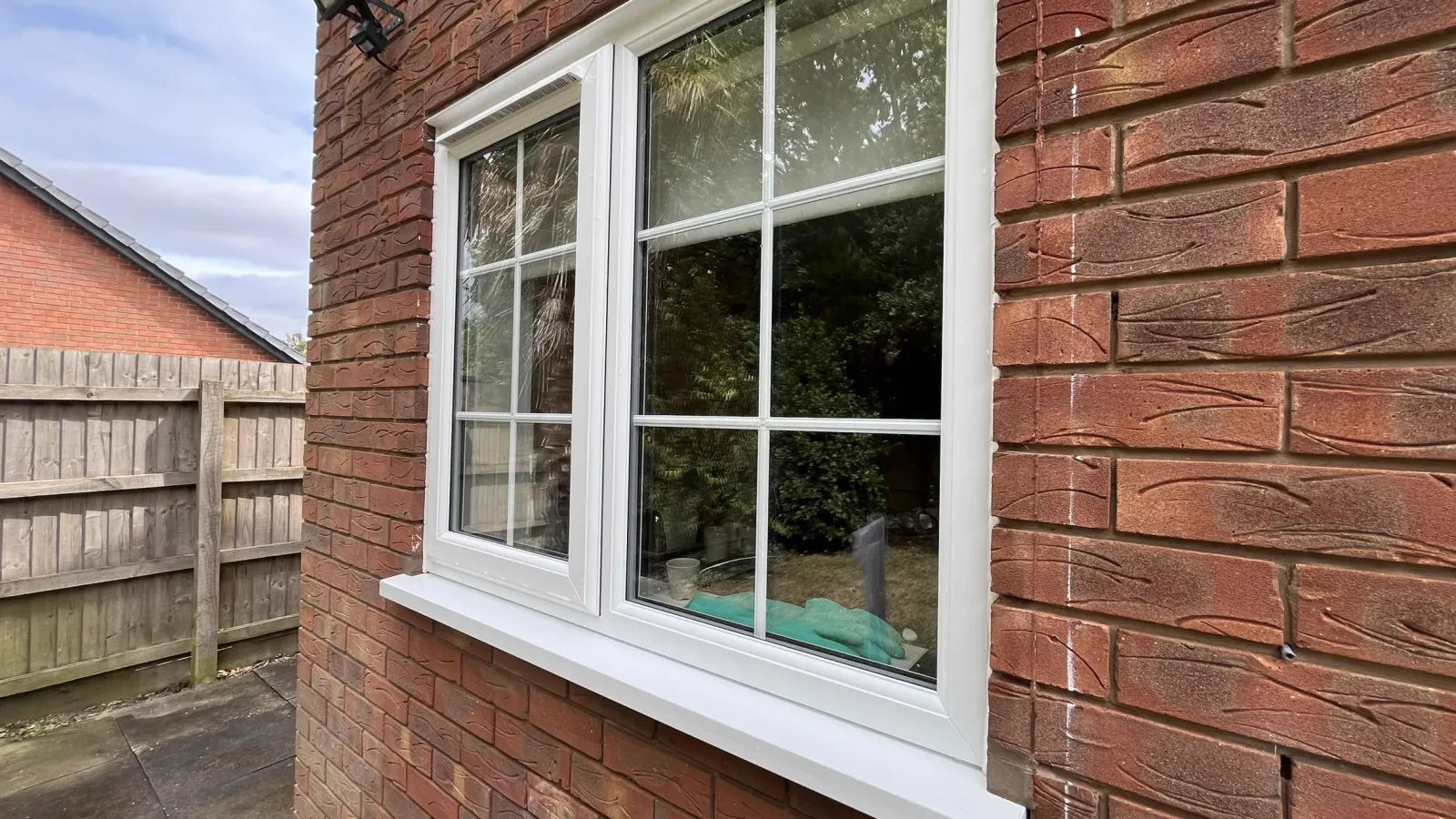Residential window cleaning